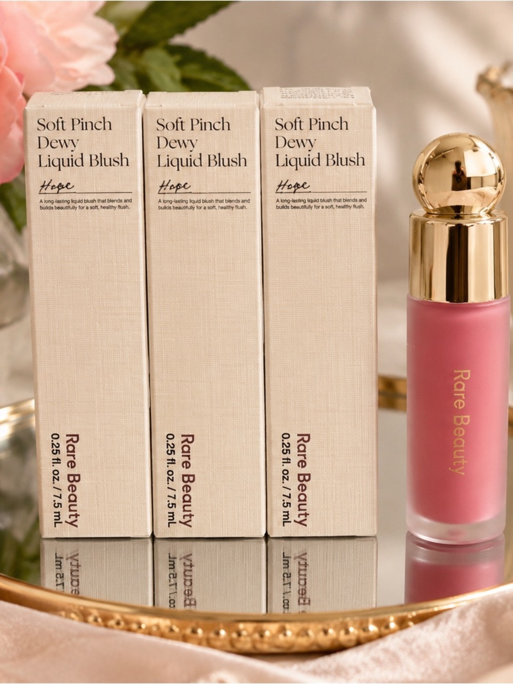 Rare Beauty Soft Pinch Dewy Liquid Blush Hope 0.25 oz